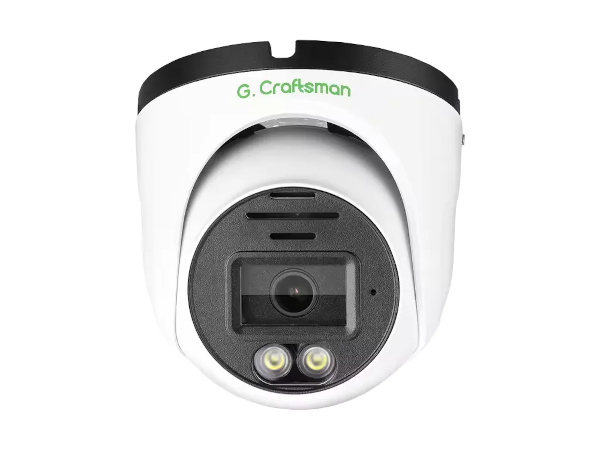 Premium - Zestaw 4 kamer G.Craftsman Kopułka 5MP 30 kl/s
