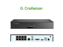 Premium - Zestaw 4 kamer G.Craftsman Kopułka 5MP 30 kl/s